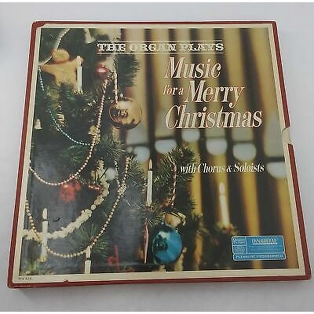 Organ Plays Music For A Merry Christmas 4xLP Box Set Readers Digest